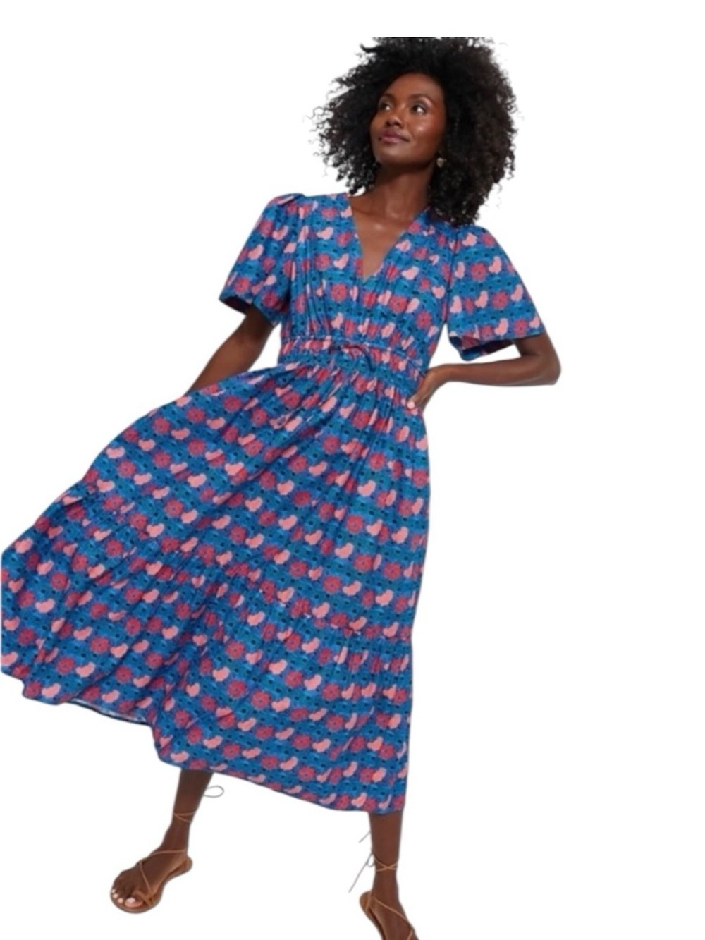 Tuckernuck Retro Floral Mitchell Dress